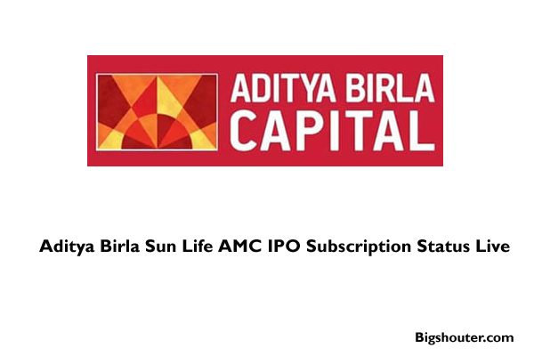 Aditya Birla Sun Life AMC IPO Subscription Status Live