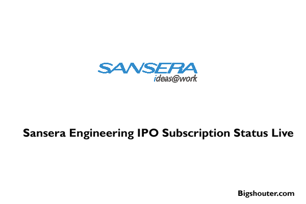 Sansera Engineering IPO Subscription Status Live
